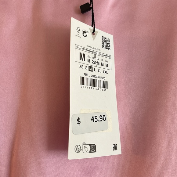 🌸Zara Silky Long Blouse Dress - Picture 9 of 9